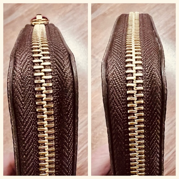 Auth Louis Vuitton Clemence Wallet - Picture 6 of 13